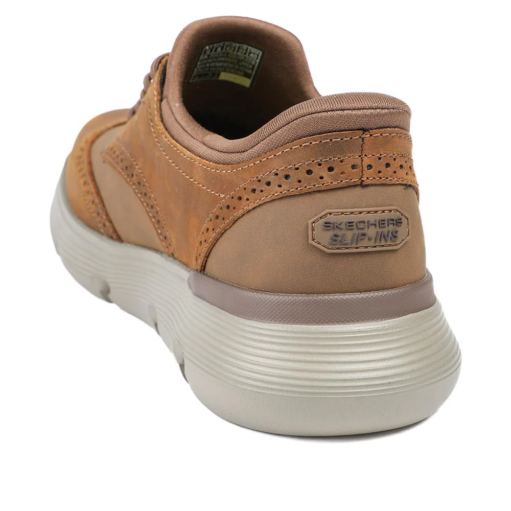 Skechers Slip-ins: Garza - Sully Trainers - SKE42024 / 327 828 - Brown - Image 3