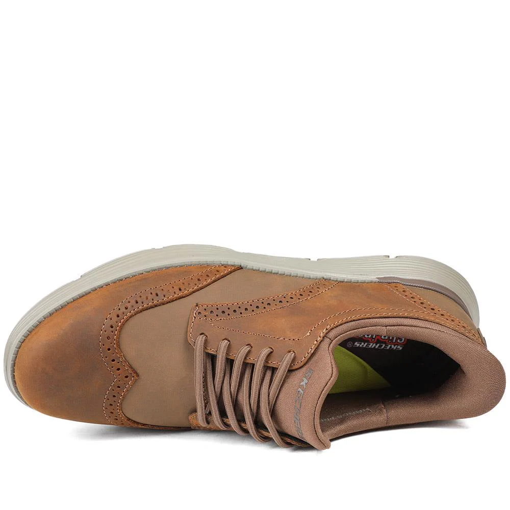 Skechers Slip-ins: Garza - Sully Trainers - SKE42024 / 327 828 - Brown - Image 4
