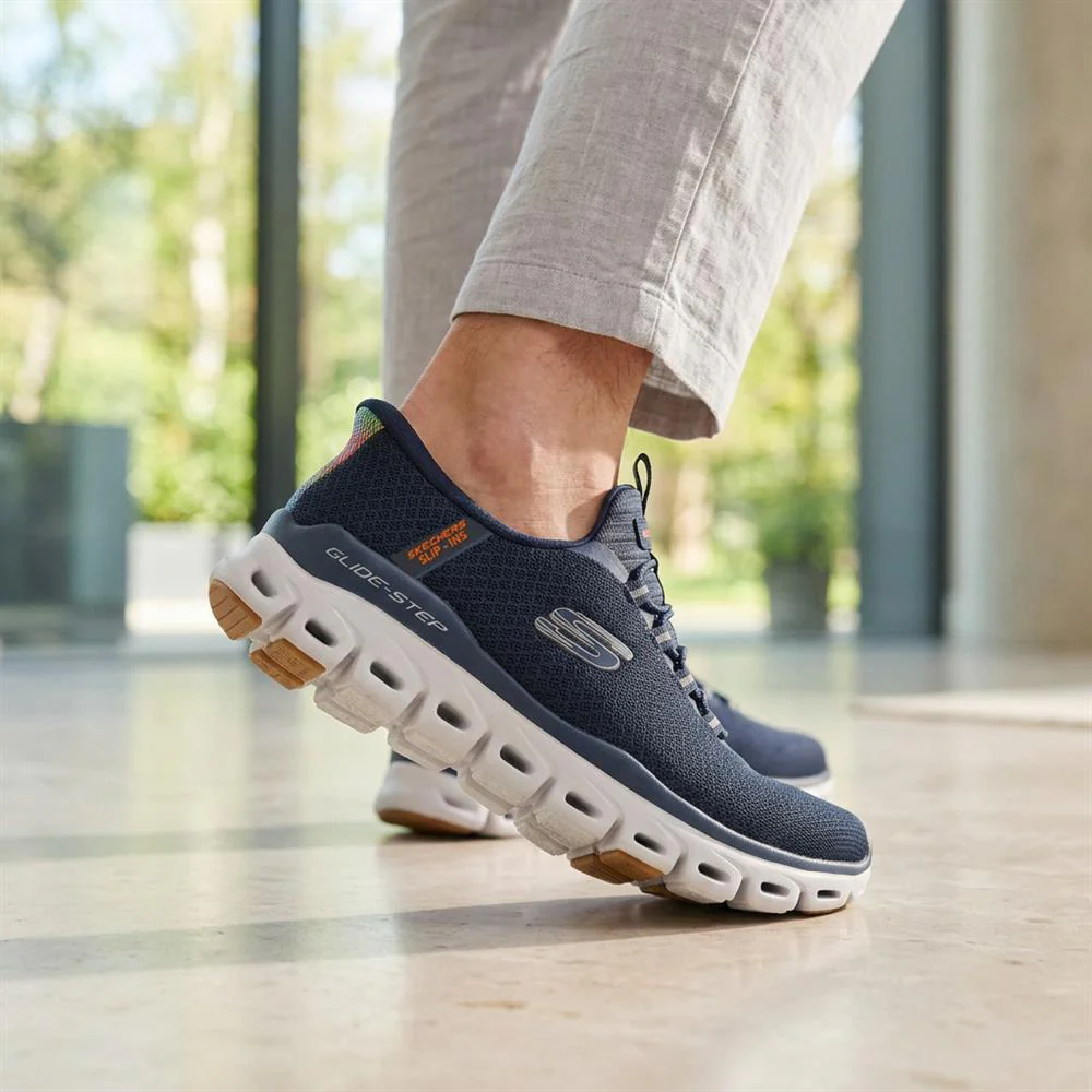 Skechers Slip-ins: Glide-Step - Noxus Trainers - SKE41505 / 326 798 - Navy - Image 2