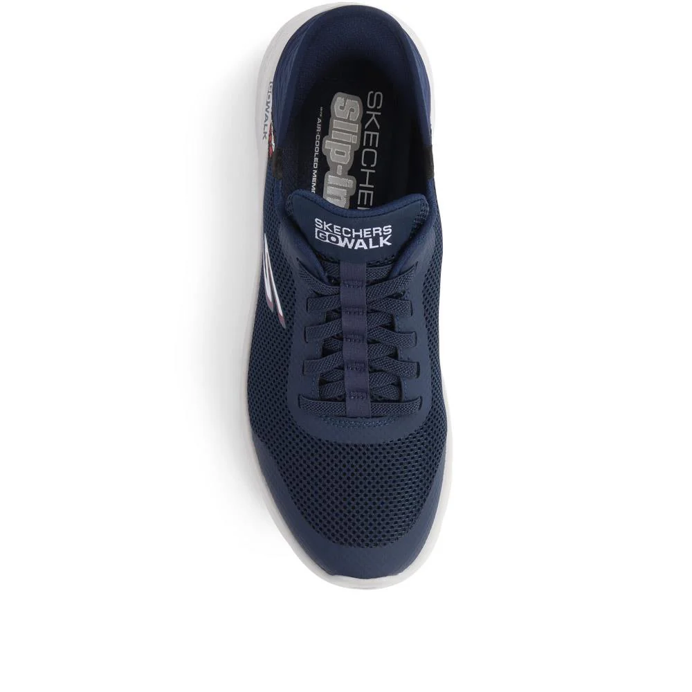 Skechers Slip-ins: GO WALK Flex - Hands Up - SKE39146 / 325 620 - Navy - Image 4
