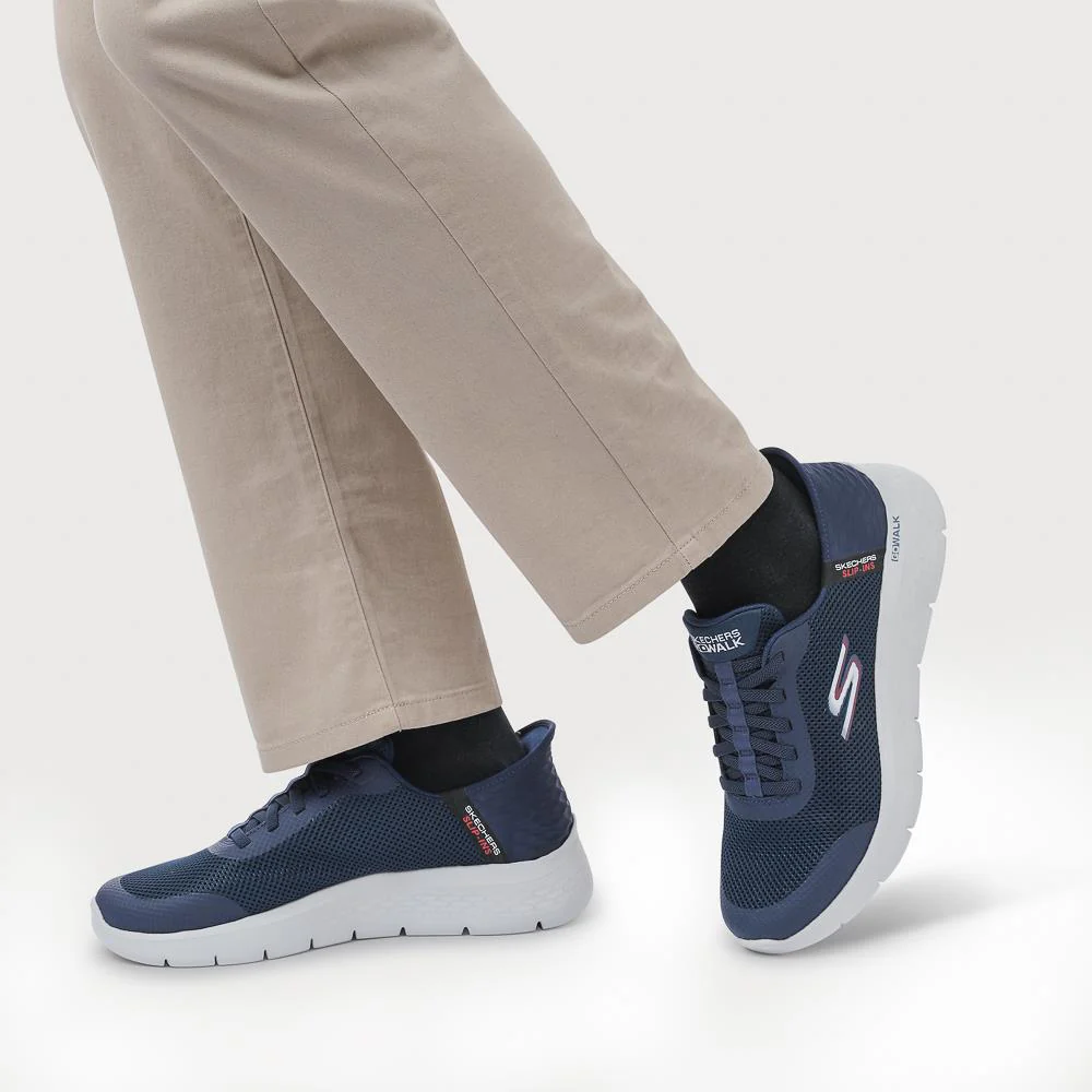 Skechers Slip-ins: GO WALK Flex - Hands Up - SKE39146 / 325 620 - Navy - Image 5