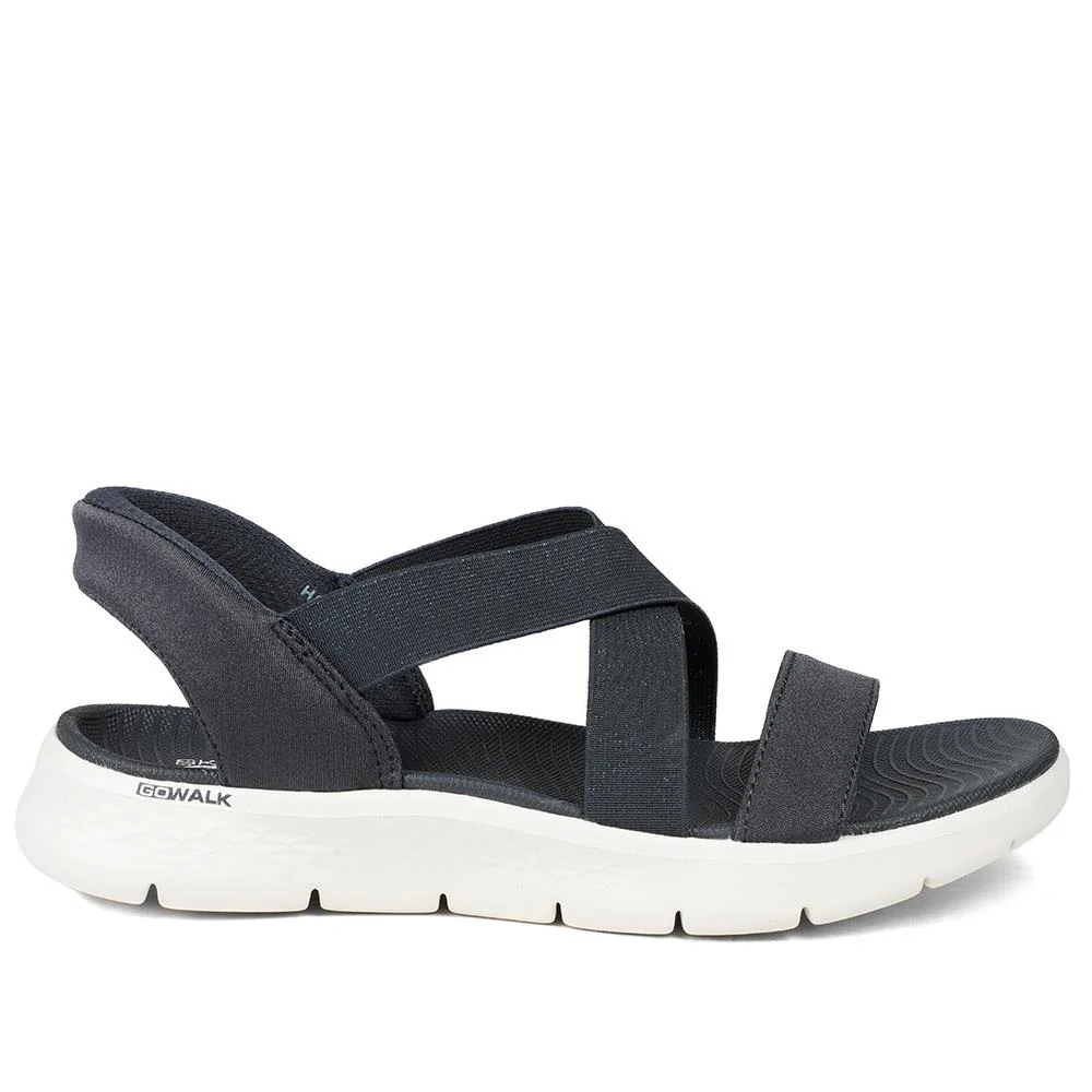 Skechers Slip-ins: GO WALK Flex Sandal - Glimmer - SKE43028 / 328 686 - Navy - Image 3