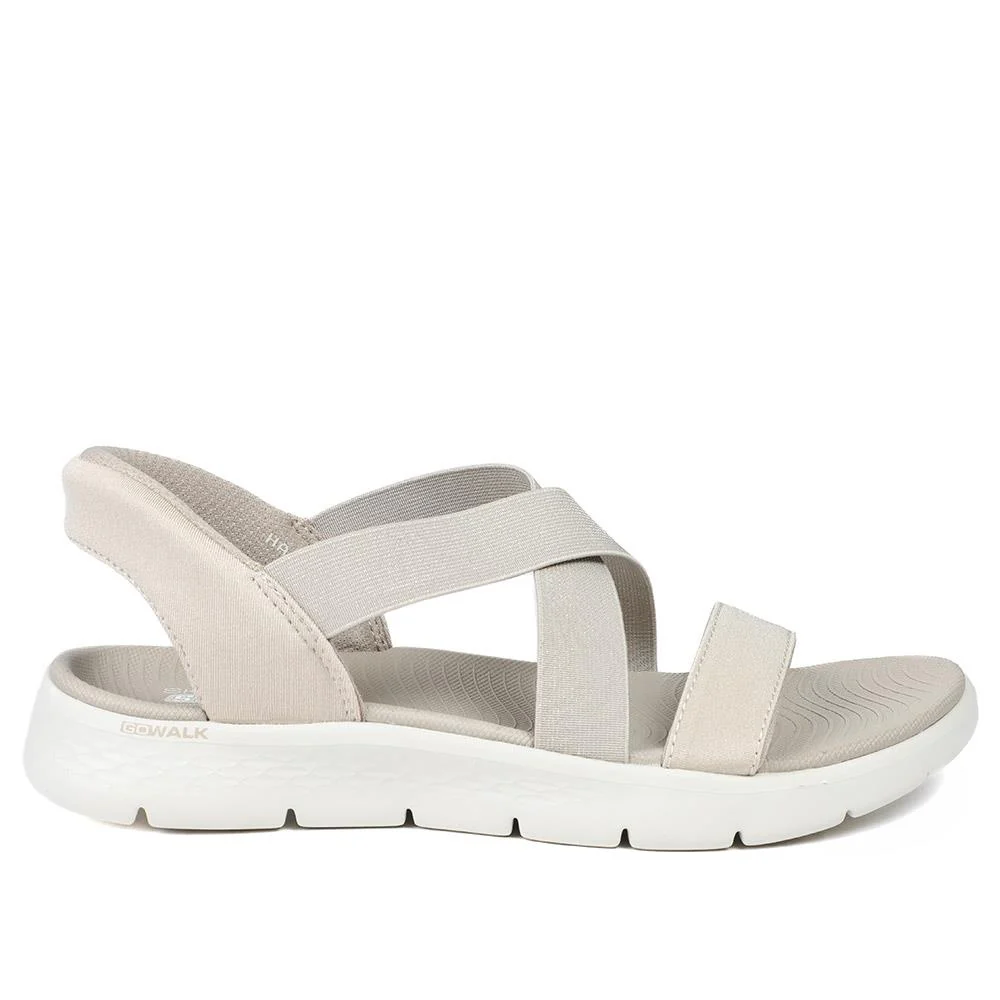 Skechers Slip-ins: GO WALK Flex Sandal - Glimmer - SKE43028 / 328 686 - Taupe - Image 3