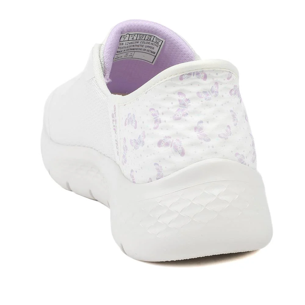 Skechers Slip-ins: Go Walk Flex Trainers - SKE43023 / 328 892 - Natural - Image 4