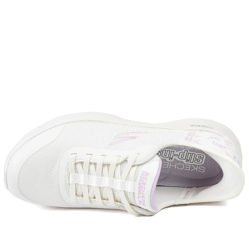 Skechers Slip-ins: Go Walk Flex Trainers - SKE43023 / 328 892 - Natural - Image 5