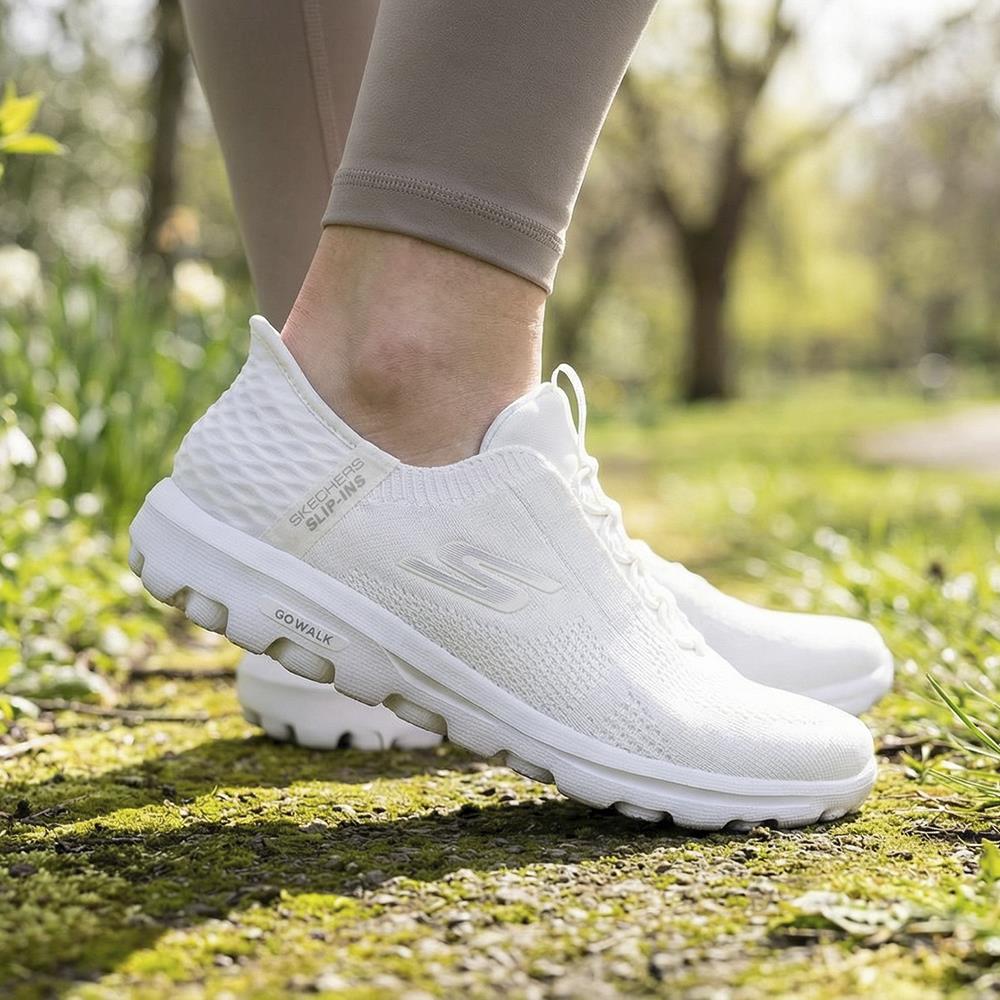 Skechers Slip-ins: GO WALK Travel - Milan - SKE39015 / 324 683 - White - Image 2