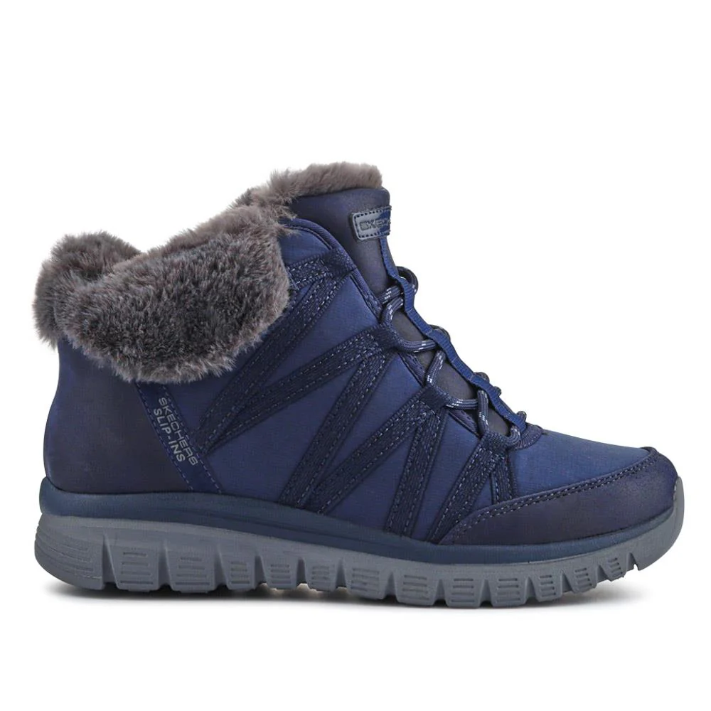 Skechers Slip-ins: Graceful - Cosy Strolls - SKE40515 / 326 531 - Navy - Image 2