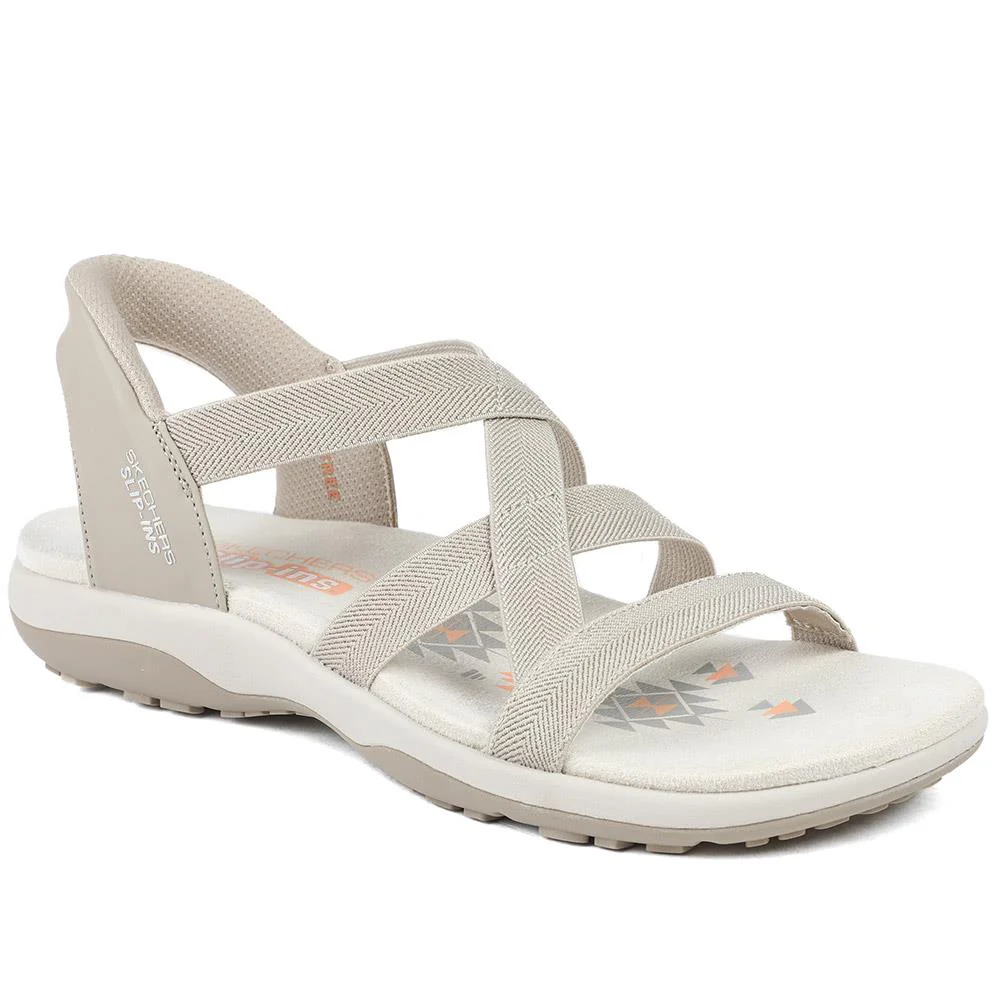 Skechers Slip-ins: Reggae Slim Sandals - SKE43532 / 329 429 - Taupe