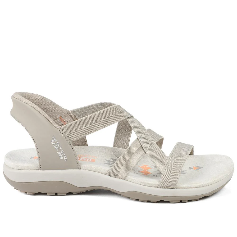Skechers Slip-ins: Reggae Slim Sandals - SKE43532 / 329 429 - Taupe - Image 2