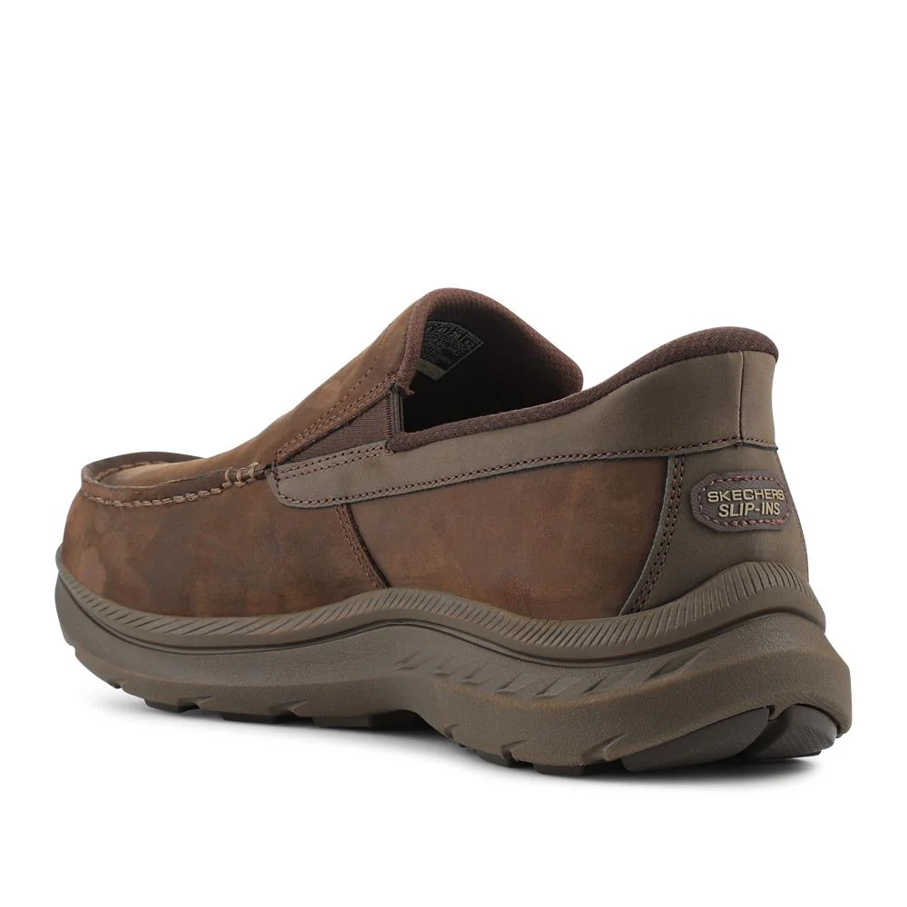 Skechers Slip-ins: Pollard - Osgood Shoes - SKE42502 / 327 760 - Chocolate - Image 3