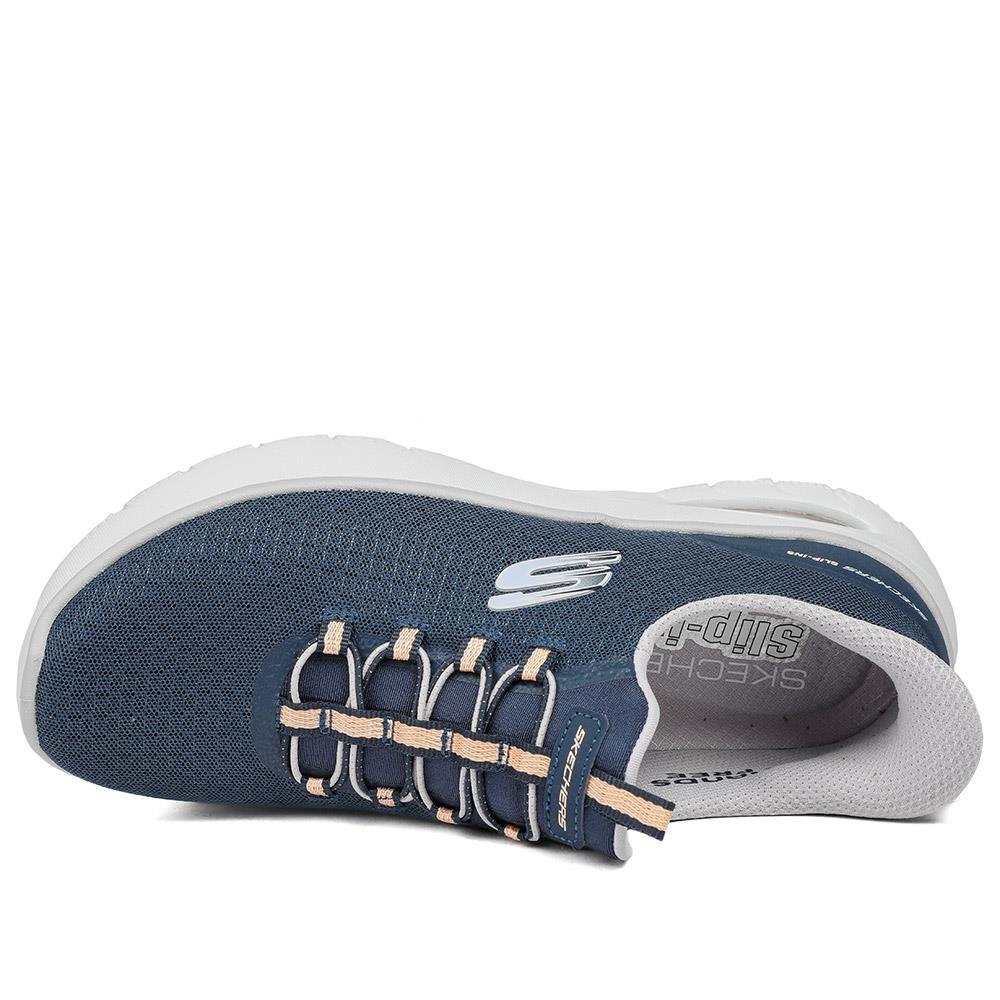 Skechers Slip-ins: Skech-Air Summits Trainers - SKE43514 / 328 739 - Navy Multi - Image 5
