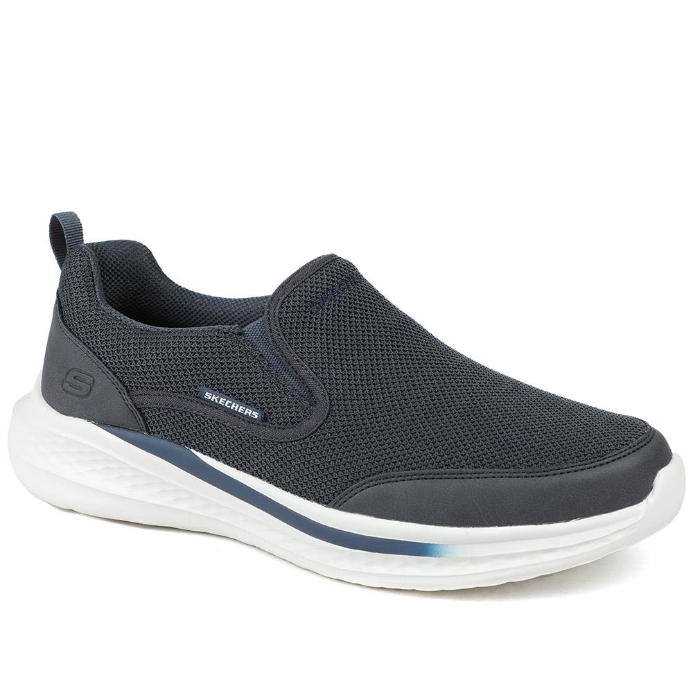 Skechers Relaxed Fit Slade Lucan Slip On Trainers - SKE43501 / 328 717