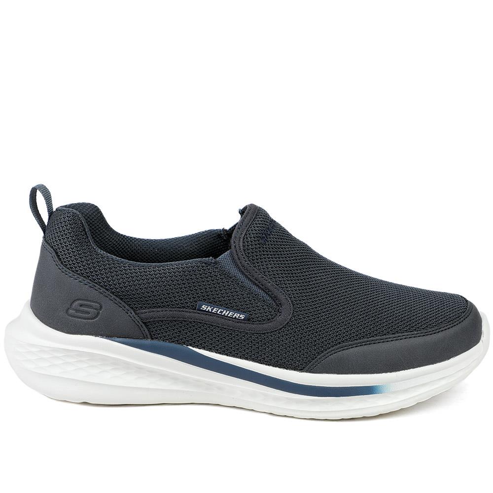 Skechers Relaxed Fit Slade Lucan Trainers - SKE43501 / 328 717 - Navy - Image 2