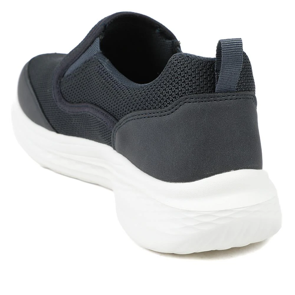 Skechers Relaxed Fit Slade Lucan Trainers - SKE43501 / 328 717 - Navy - Image 3