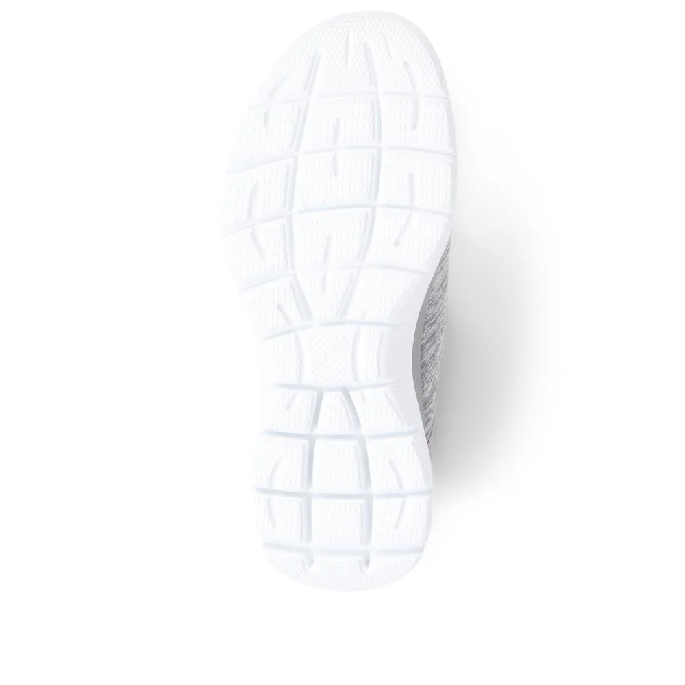 Skechers Wide Fit Slip-ins: Summits Trainers - SKE39055 / 324 794 - Grey - Image 4