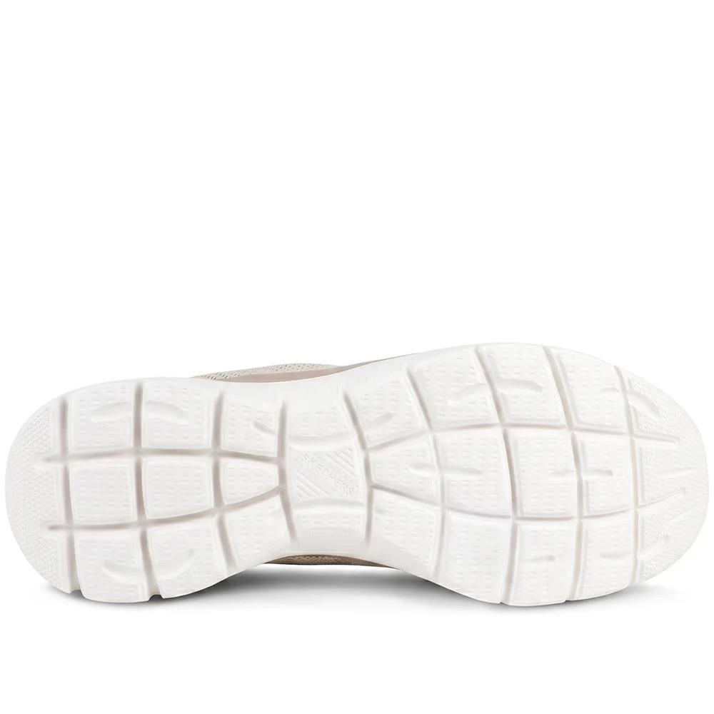 Skechers Slip-ins: Summits Lace Up Trainers - SKE43030 / 329 106 - Natural - Image 5