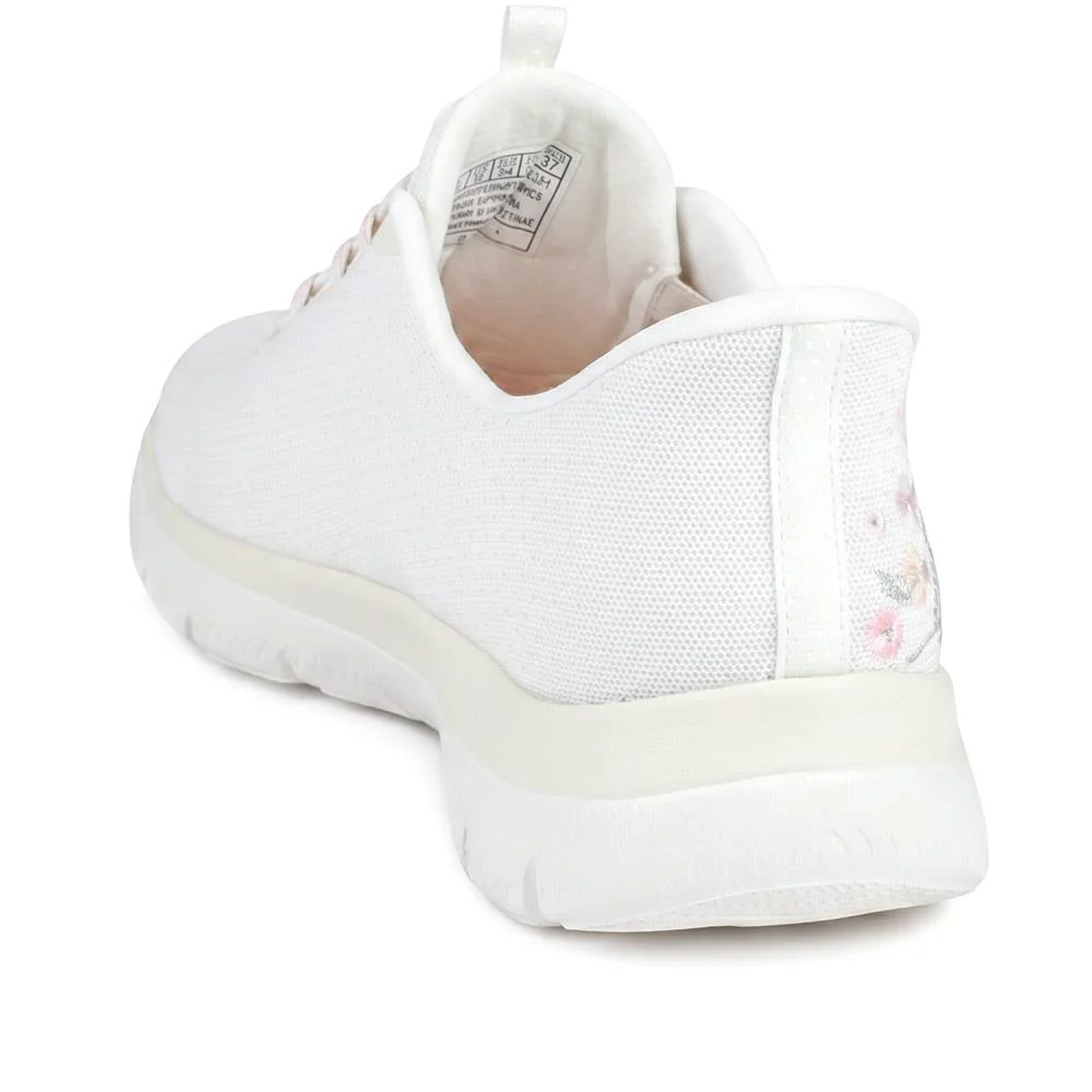 Skechers Slip-ins: Summits-Spring Blossom Trainers - SKE43032 / 329 064 - Natural - Image 3