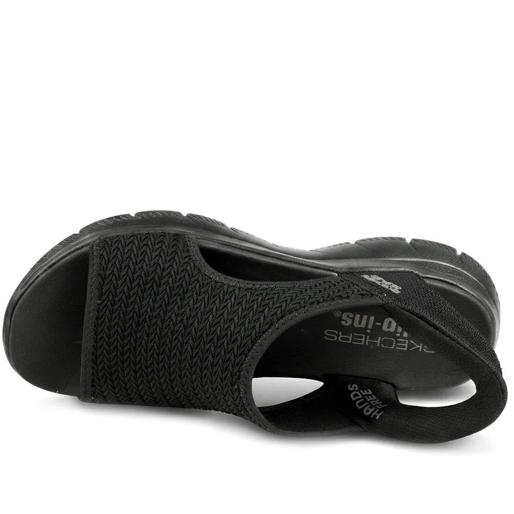 Skechers Slip-ins: Summits - Sweetly Evolved - SKE43545 / 329 433 - Black-Black - Image 4