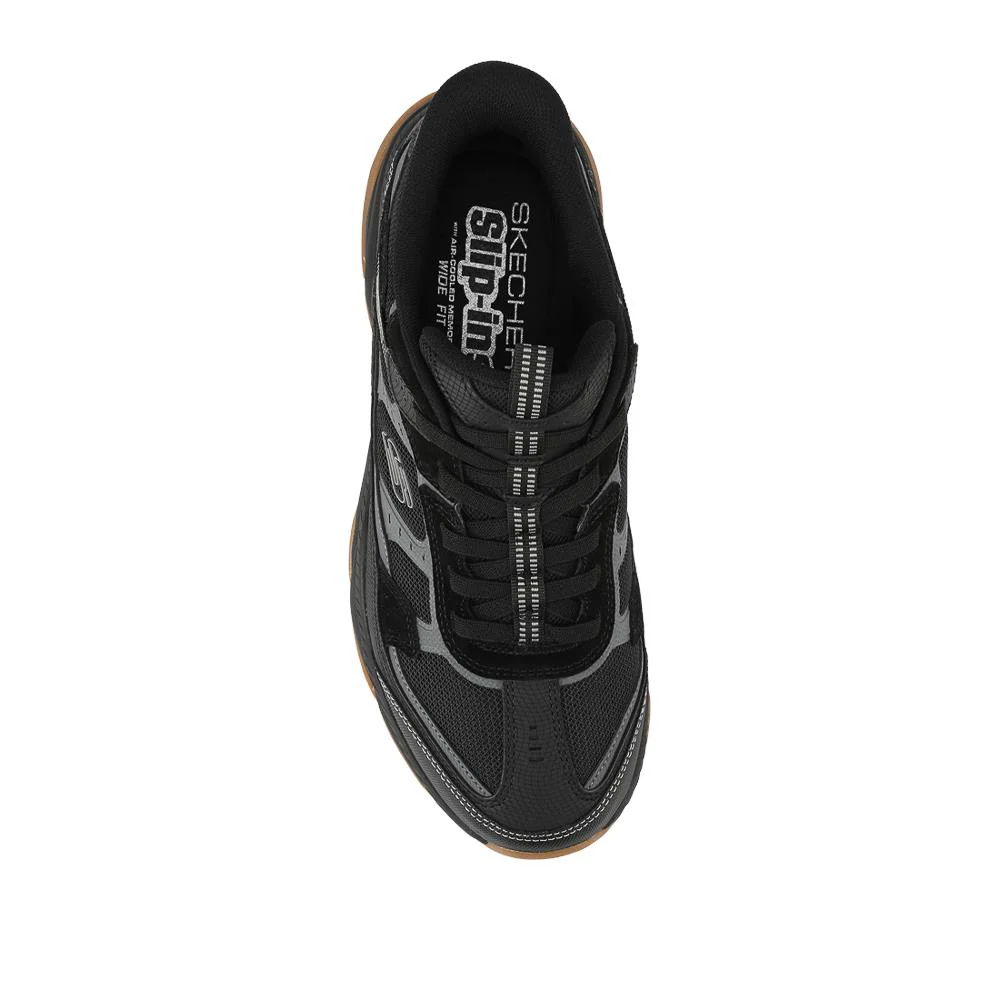 Skechers Wide Fit Slip-ins Vigor AT Trainers - SKE42035 / 327 834 - Black - Image 5