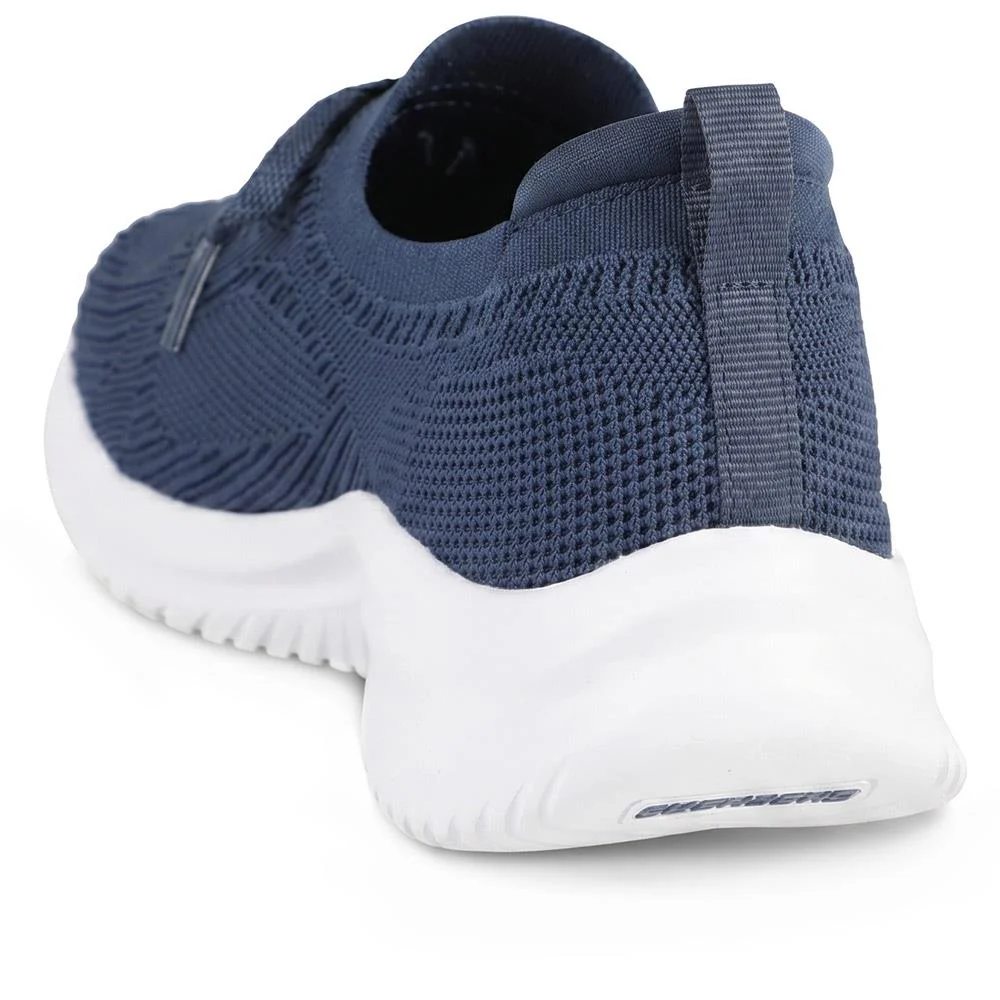 Skechers Sporty Breathable Slip On Trainers - SKE43015 / 328 681 - Navy - Image 3