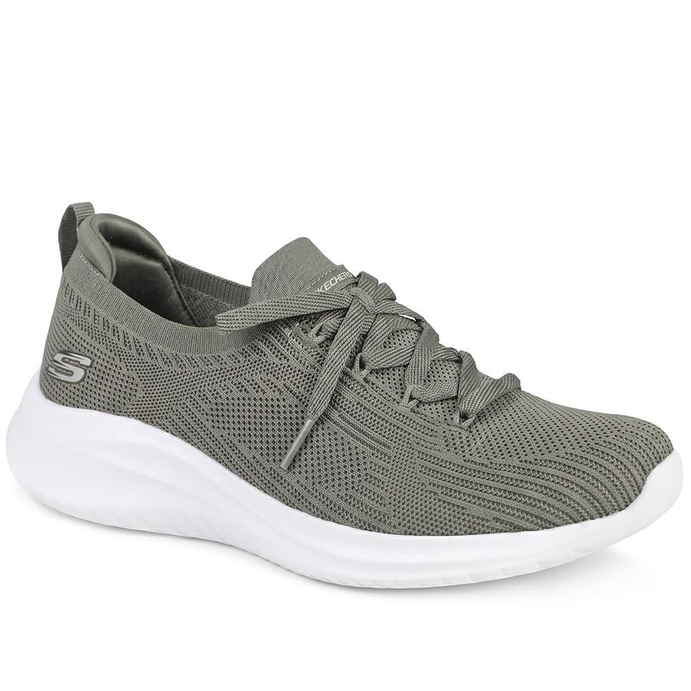 Skechers Sporty Breathable Lace Up Trainers - SKE43015 / 328 681