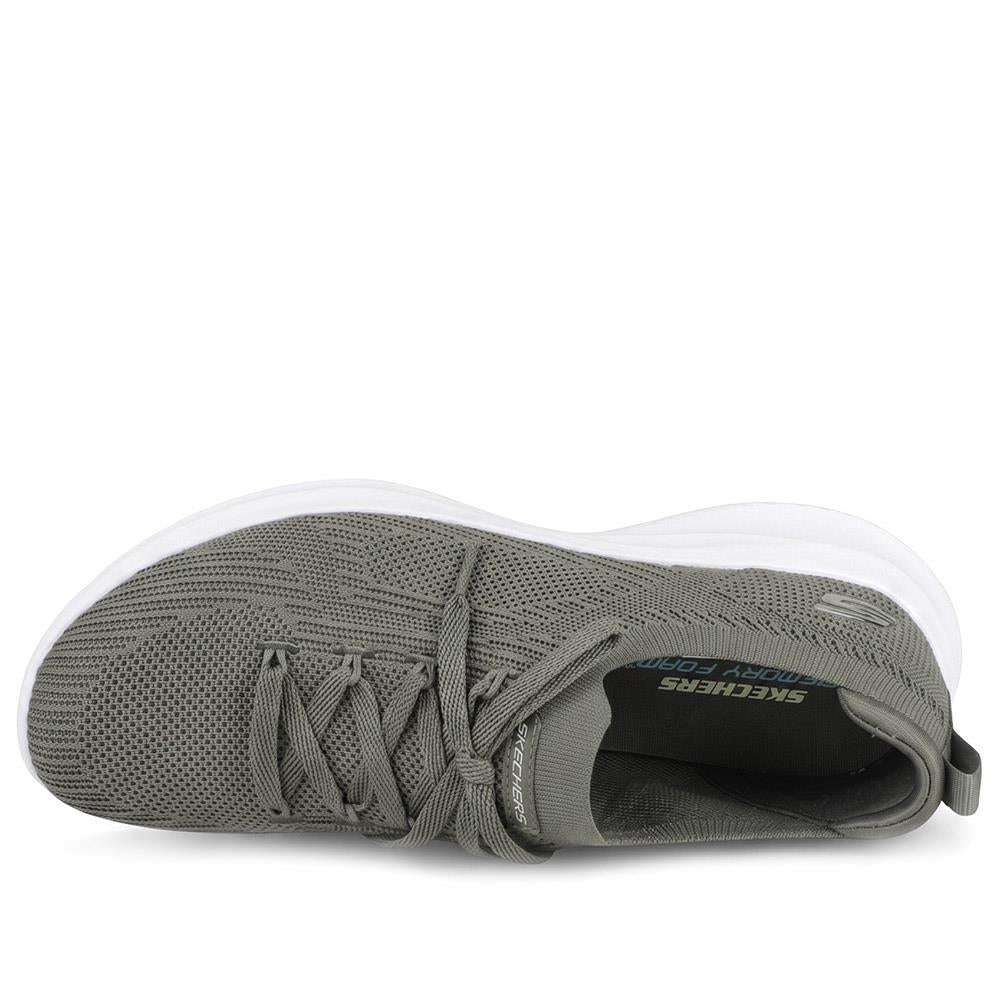 Skechers Sporty Breathable Slip On Trainers - SKE43015 / 328 681 - Olive - Image 4