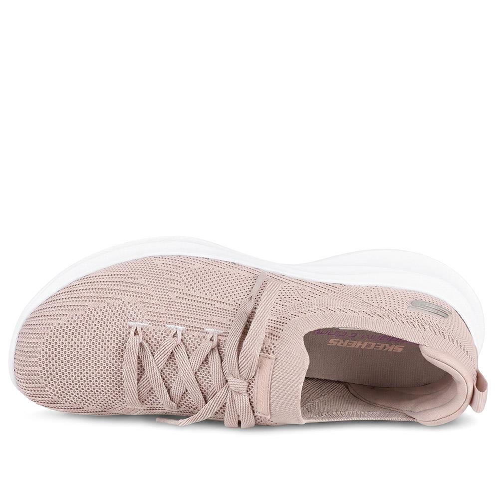 Skechers Sporty Breathable Slip On Trainers - SKE43015 / 328 681 - Taupe - Image 4