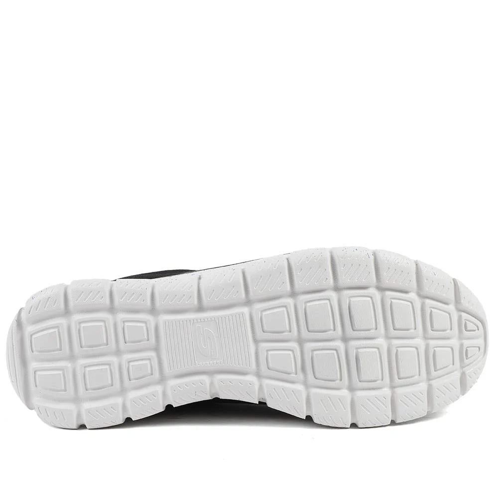 Skechers Track Lace Up Waterproof Trainers - SKE42029 / 327 757 - Black - Image 6