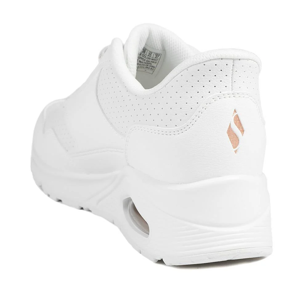 Skechers UNO Banksia Luxe Trainers - SKE43519 / 328 735 - White - Image 4