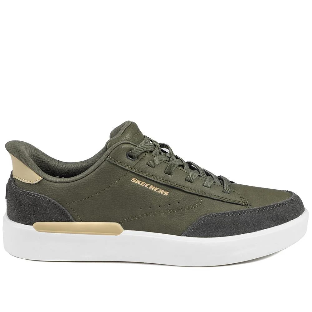 Skechers Verloma Radical Slip In Trainers - SKE43506 / 328 721 - Olive - Image 3