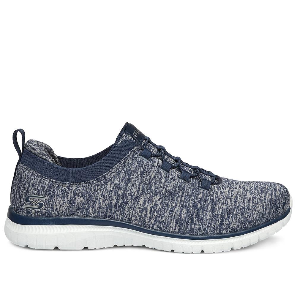 Skechers Virtue Sporty Trainers - SKE43007 / 328 875 - Navy - Image 2