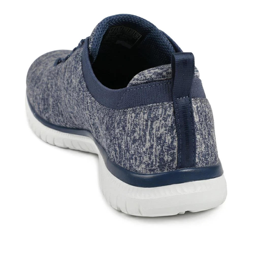 Skechers Virtue Sporty Trainers - SKE43007 / 328 875 - Navy - Image 3