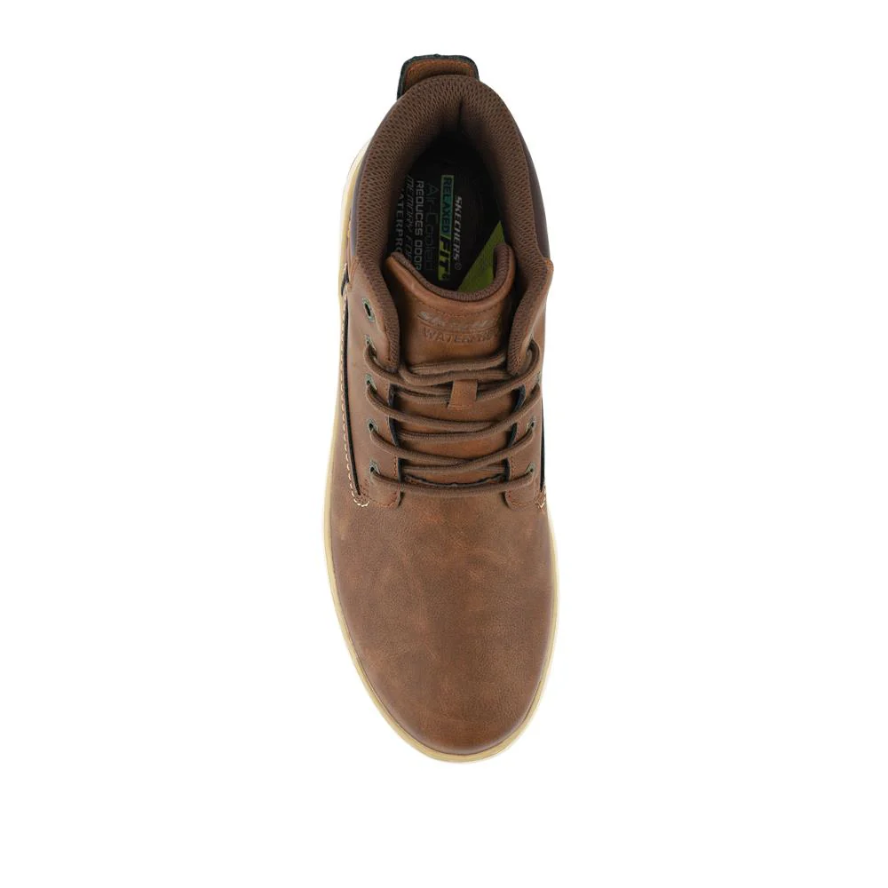 Skechers Waterproof Relaxed Fit Ankle Boots - SKE42063 / 328 001 - Brown - Image 4
