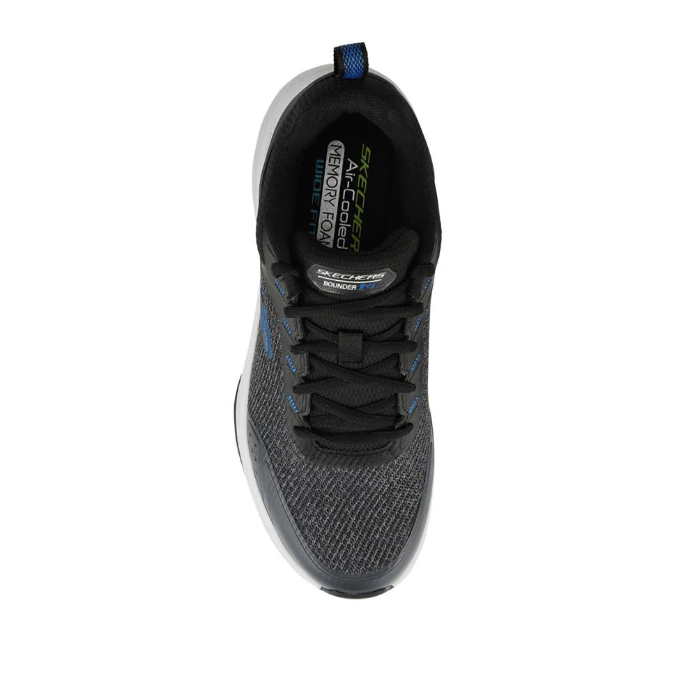 Skechers Wide Fit Bounder RSE - Hazlet - SKE41009 / 326 626 - Black - Image 4