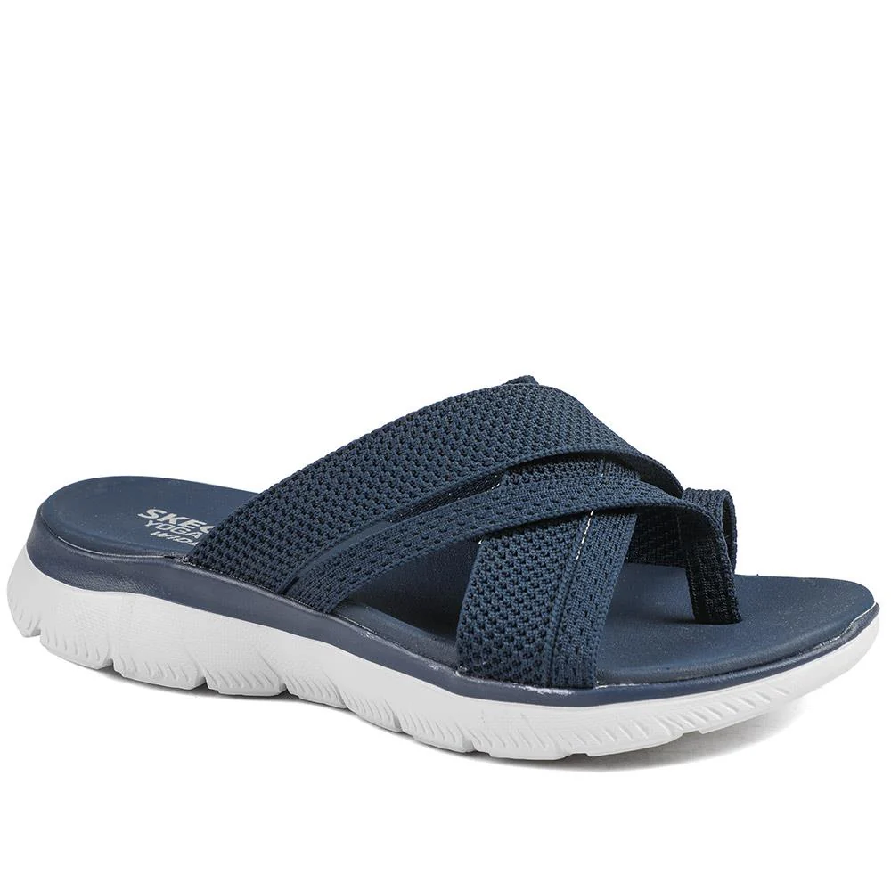 Skechers Wide Fit Summits Fantasy Walk Sandals - SKE43077 / 328 677 - Image 2