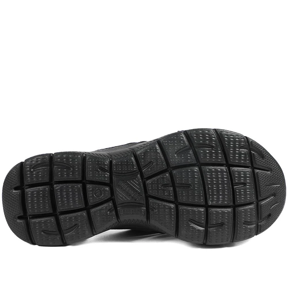 Skechers Wide Fit Summits Fantasy Walk Sandals - SKE43077 / 328 677 - Black - Image 6