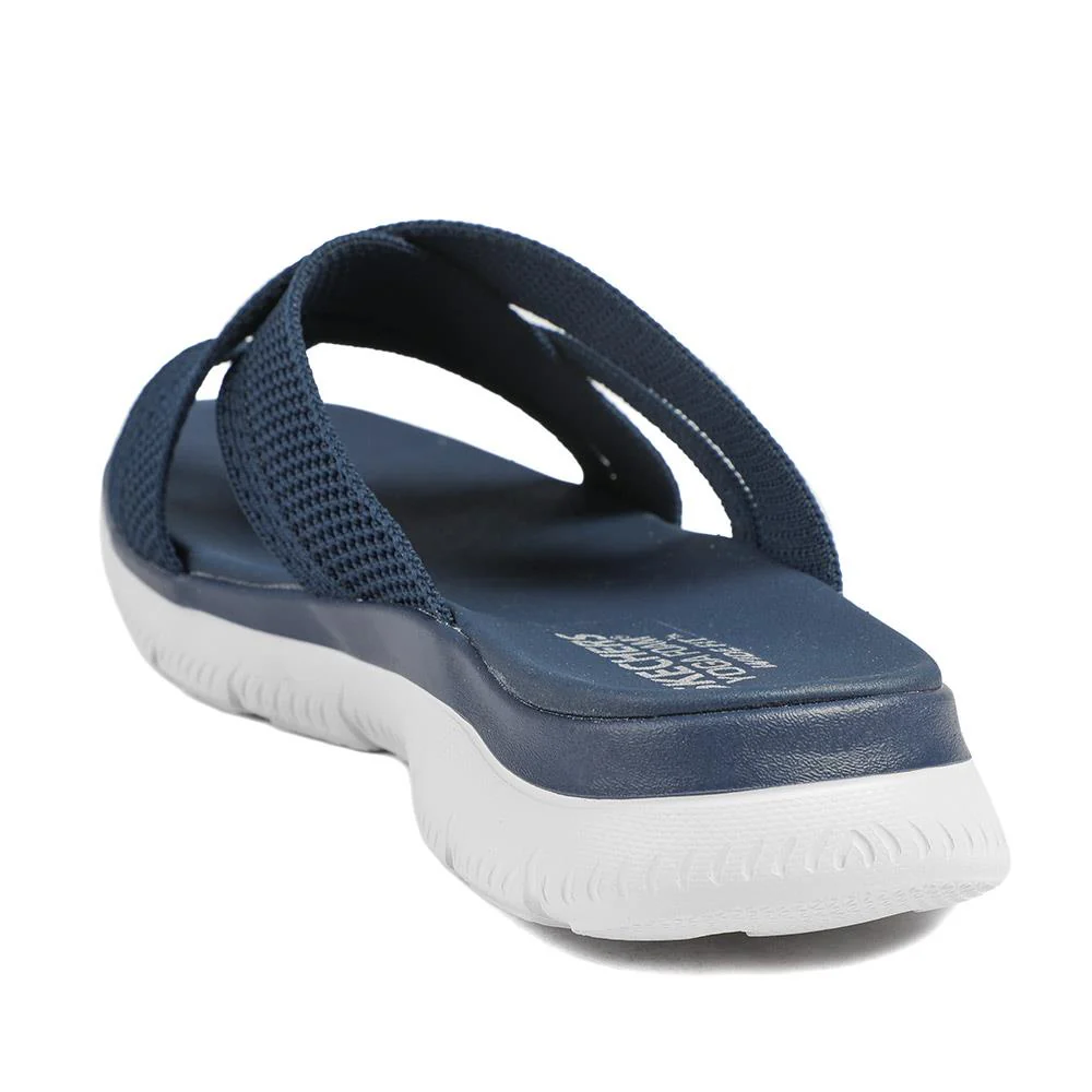 Skechers Wide Fit Summits Fantasy Walk Sandals - SKE43077 / 328 677 - Navy - Image 4