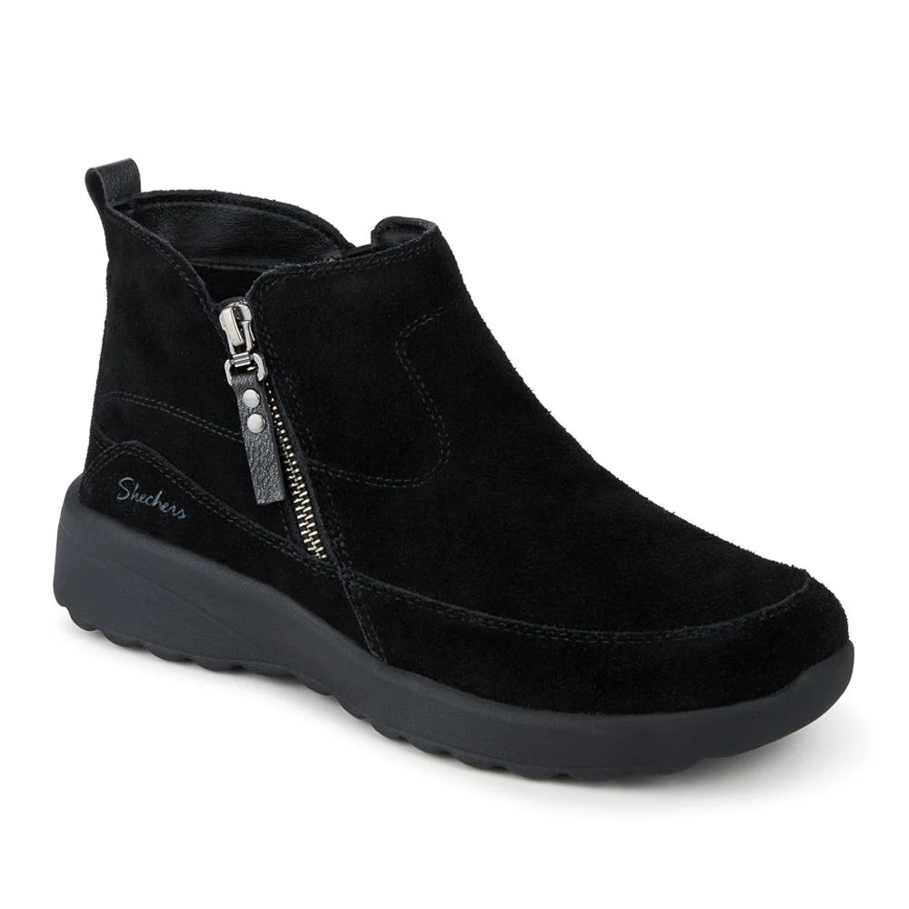 Skechers Zip Up Leather Boots - SKE42071 / 328 248 - Image 3