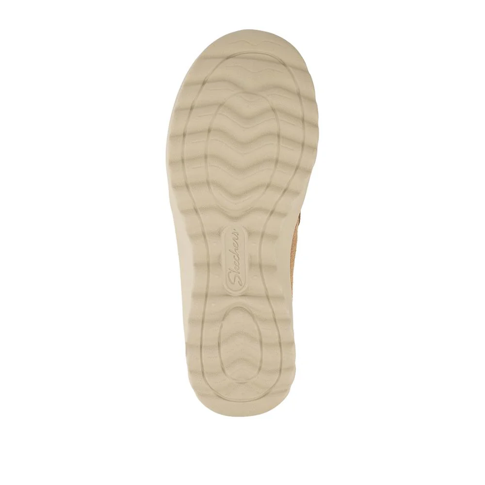 Skechers Zip Up Leather Boots - SKE42071 / 328 248 - Tan - Image 5