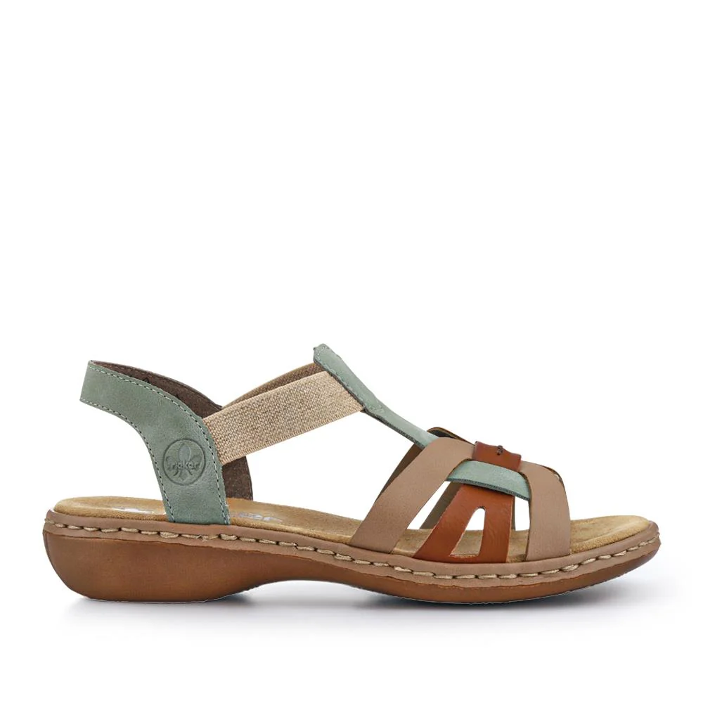Slingback Sandals - RKR39532 / 325 028 - Green - Image 2