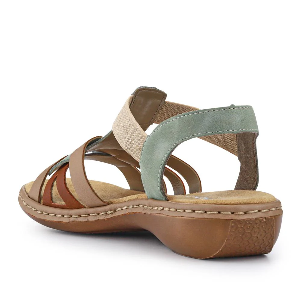 Slingback Sandals - RKR39532 / 325 028 - Green - Image 3