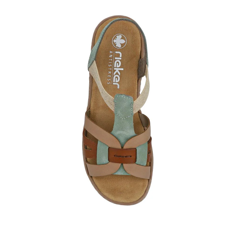 Slingback Sandals - RKR39532 / 325 028 - Green - Image 4