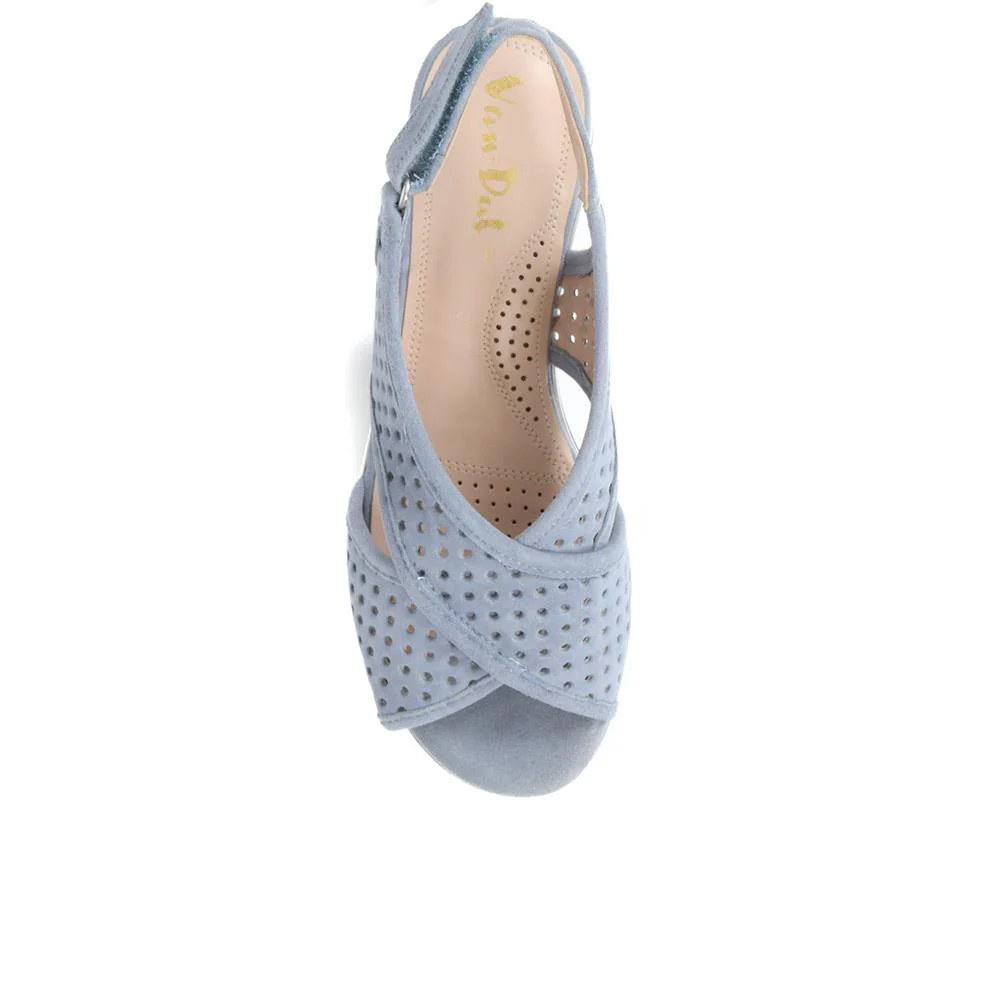 Slingback Wedges - VAN37520 / 323 825 - blue - Image 5