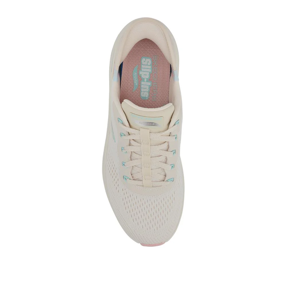 Skechers Slip-ins: Arch Fit 2.0 Trainers - SKE41519 / 326 990 - Natural - Image 4