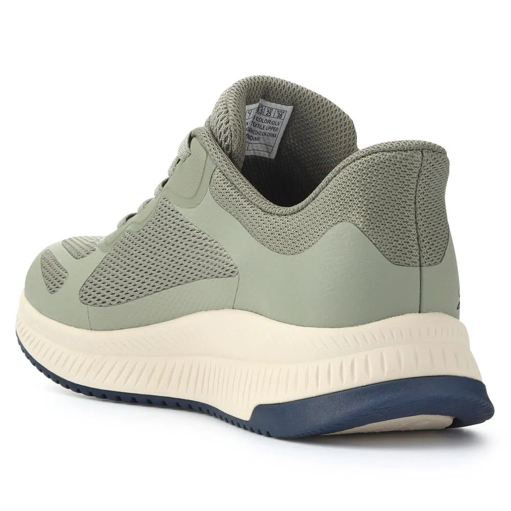 Skechers Slip-ins: BOBS Squad Chaos 4 Trainers - SKE41506 / 326 777 - Olive - Image 4