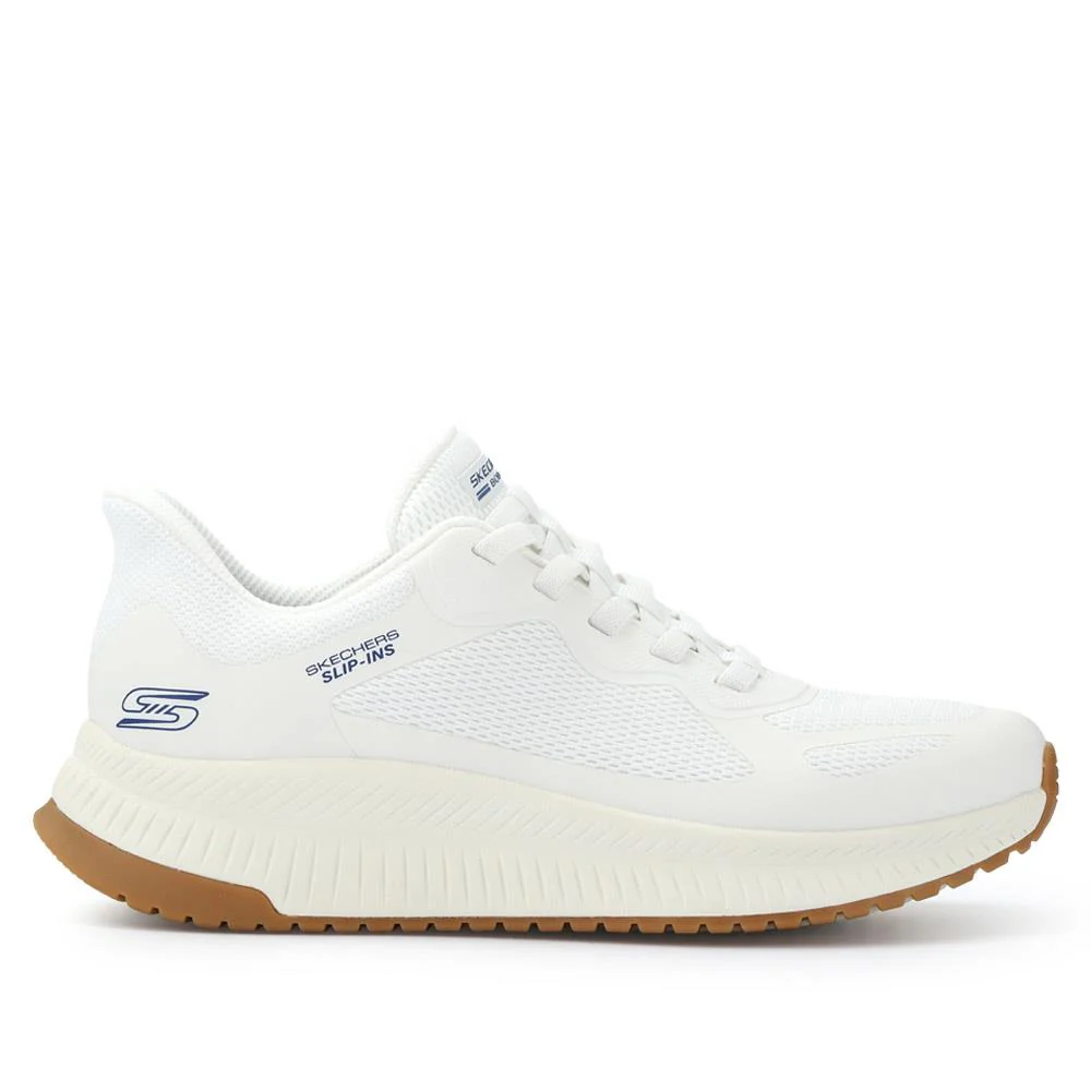 Skechers Slip-ins: BOBS Squad Chaos 4 Trainers - SKE41506 / 326 777 - White - Image 3