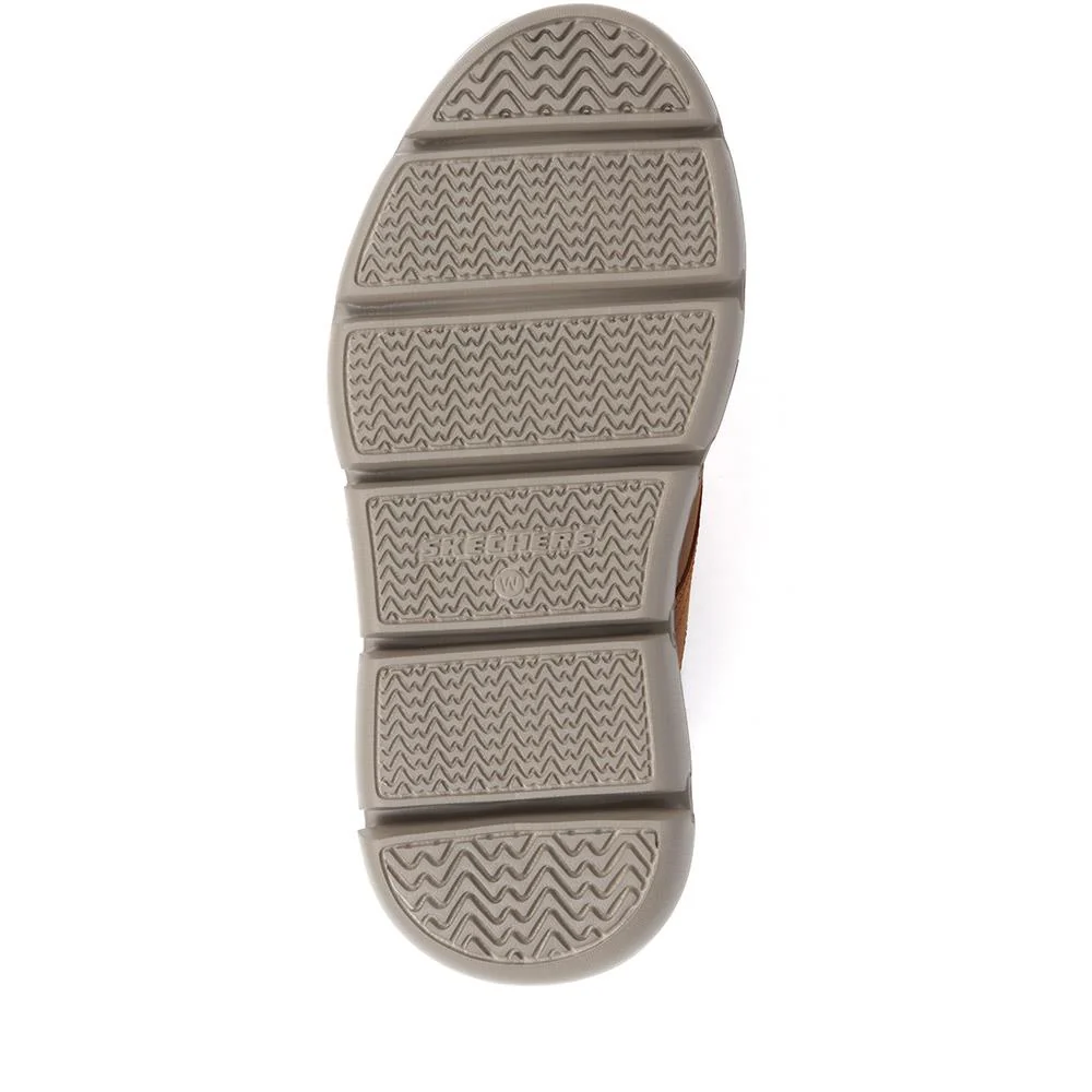 Skechers Slip-ins: Wide Fit Garza Gervin Shoes - SKE40055 / 325 616 - Dark Brown - Image 4