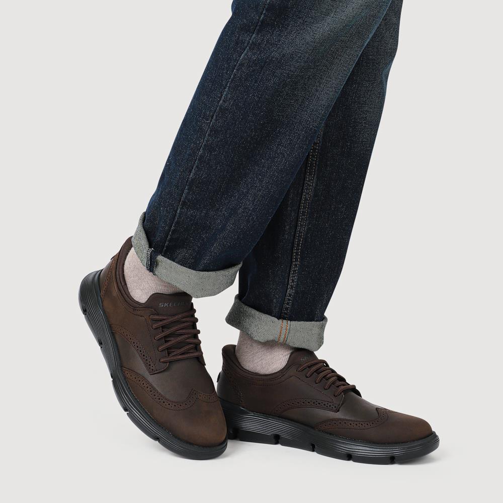 Skechers Slip-ins: Garza - Sully Shoes - SKE41509 / 326 796 - Chocolate - Image 5