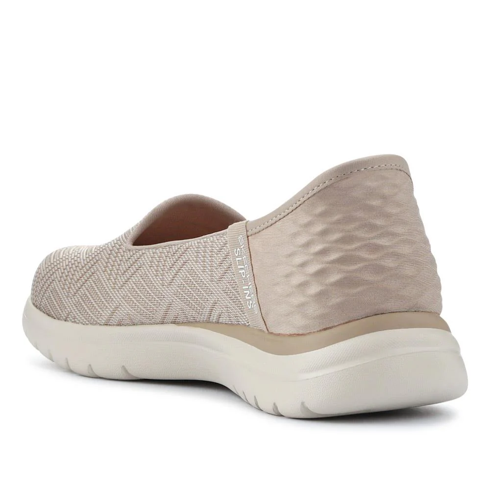 Skechers Slip-ins: On-the-GO Flex - Clover - SKE40139 / 325 678 - Taupe - Image 3