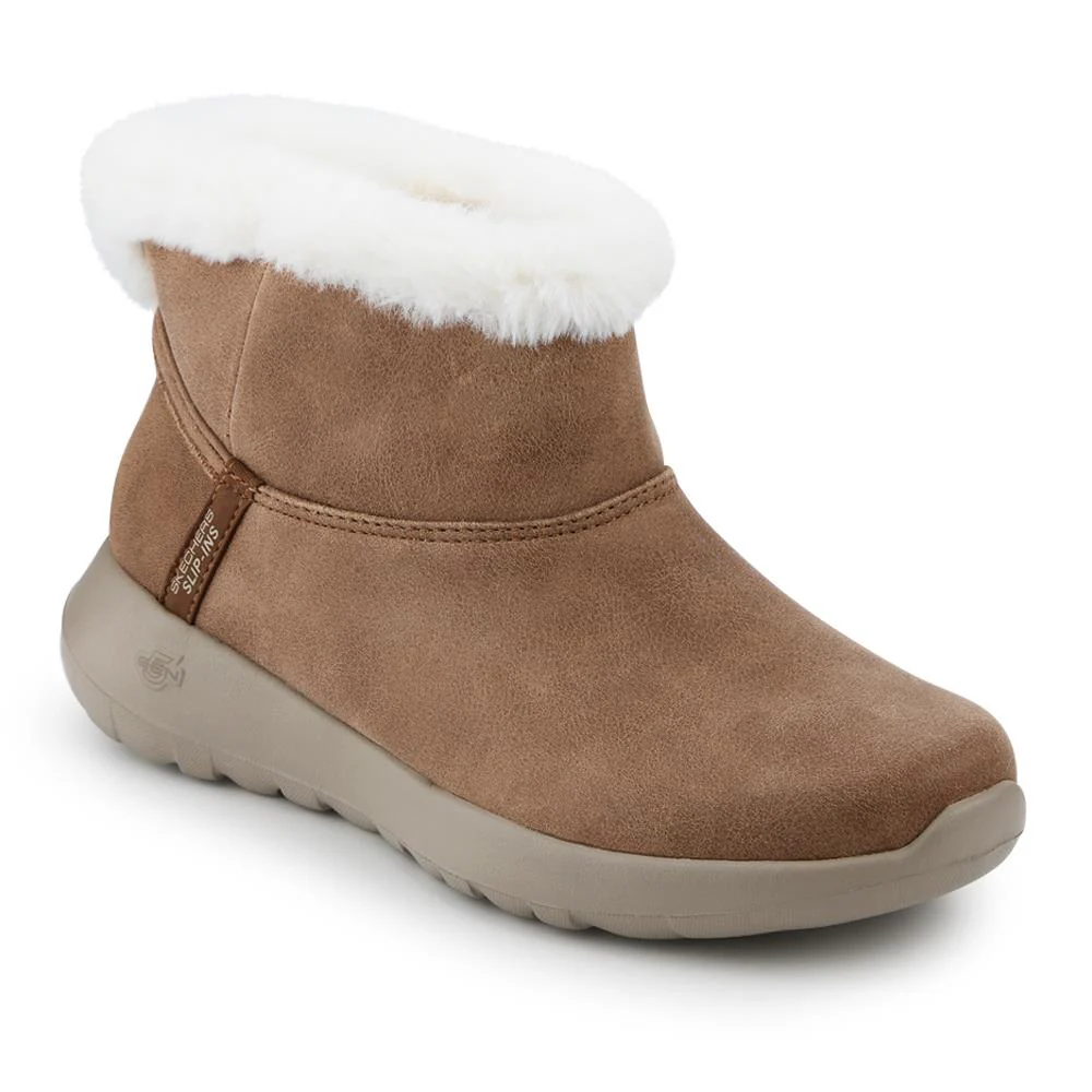 Slip-ins: On-the-GO Joy - Cozy Dream Boots - SKE42078 / 328 312 - Tan